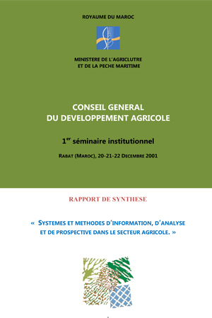 Préparation du plan de développement économique et social 1999-2003 : composante développement rural