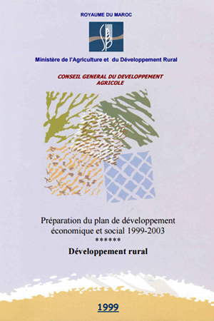 Préparation du plan de développement économique et social 1999-2003 : composante développement rural